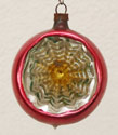 Nostalgischer Alter Glas Christbaumschmuck Reflektor