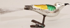 Nostalgischer Christbaumbehang Vogel