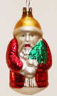 Nostalgischer Alter Christbaumschmuck Weihnachtmann