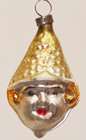 Alter nostalgischer Glas Christbaumbehang