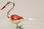 Lauscha Christbaumschmuck Antiker Glas Christbaumbehang Schwan
