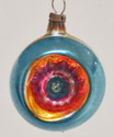 Nostalgischer Alter Glas Christbaumschmuck Reflektor