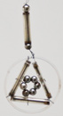 Alter Gablonzer Glasperlenschmuck Christbaumschmuck