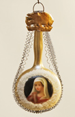 Antiker Lauscha Christbaumbehang
