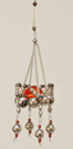 Alter Gablonzer Glasperlenschmuck Christbaumbehang