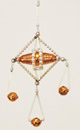 Alter Gablonzer Glasperlenschmuck Christbaumbehang