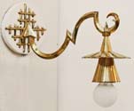 Art Deco Wandarm Amplique Wandlampe Messing Lampe
