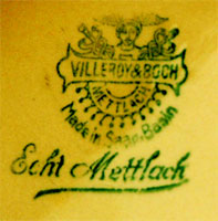 Farbstempel - Villeroy & Boch Mettlach